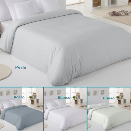 Funda Nórdica Lisa Algodón 200 hilos 1 pieza