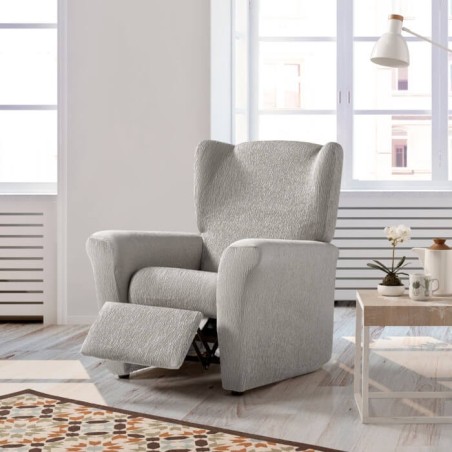 Funda de Sillón Relax Elástica Beta Plata