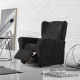 Funda de Sillón Relax Elástica Andromeda Negro