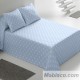 Colcha de Verano Estrellas Blancas fondo Azul