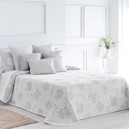 Colcha Jacquard Reversible Isabela Perla