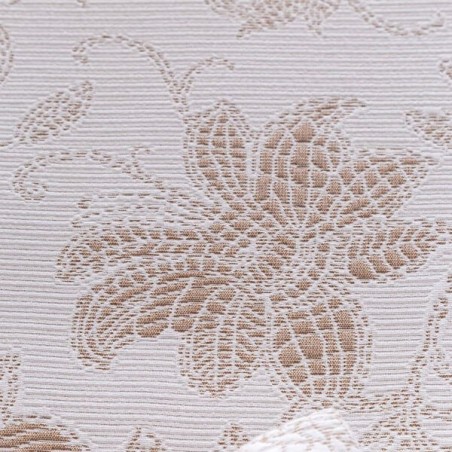 Colcha Jacquard Reversible Isabela Marrón