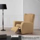 Funda de Sillón Relax Elástica Vega Beige