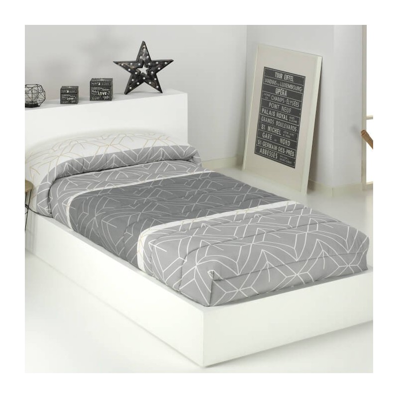 Edredón Ajustable Doli Gris Edredón Ajustable Doli Gris