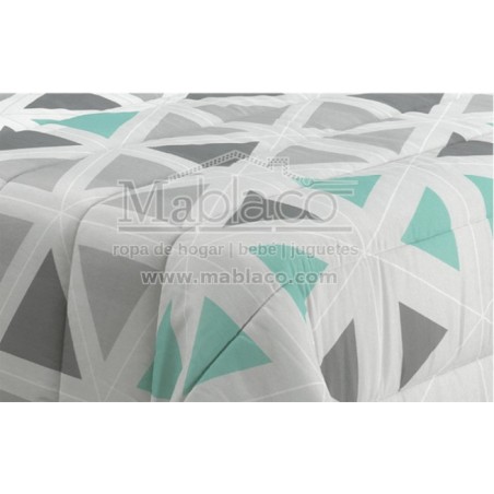 Edredón Ajustable Celia Gris