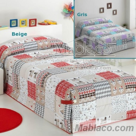 Edredón Comforter Infantil Indios 100% Algodón