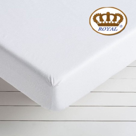 Sábana Bajera Ajustalbe Blanca Hosteleria Royal