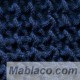 Detalle Funda Sofá Chaise Longue Milos Azul