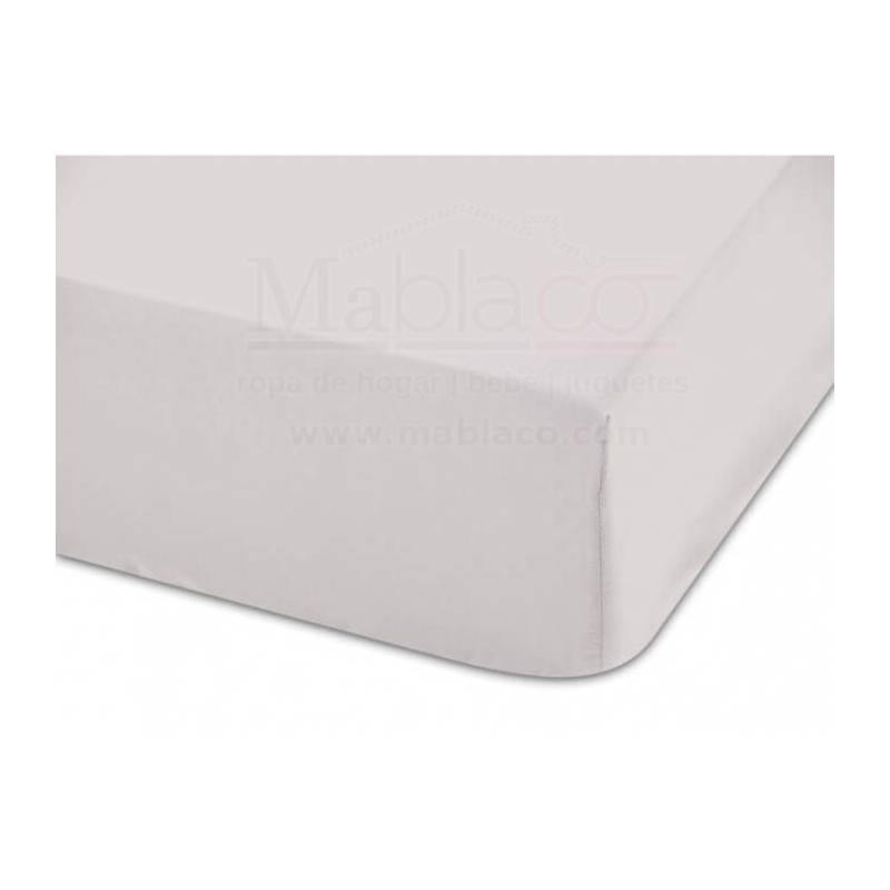 Sábana Bajera Blanco 100% Algodón Sábana Bajera Blanco 100% Algodón