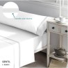 Juego de Sábanas Gentil 100% Algodón 200 hilos Blanco