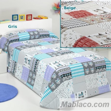 Edredón Duvet Infantil Indios 100% Algodón