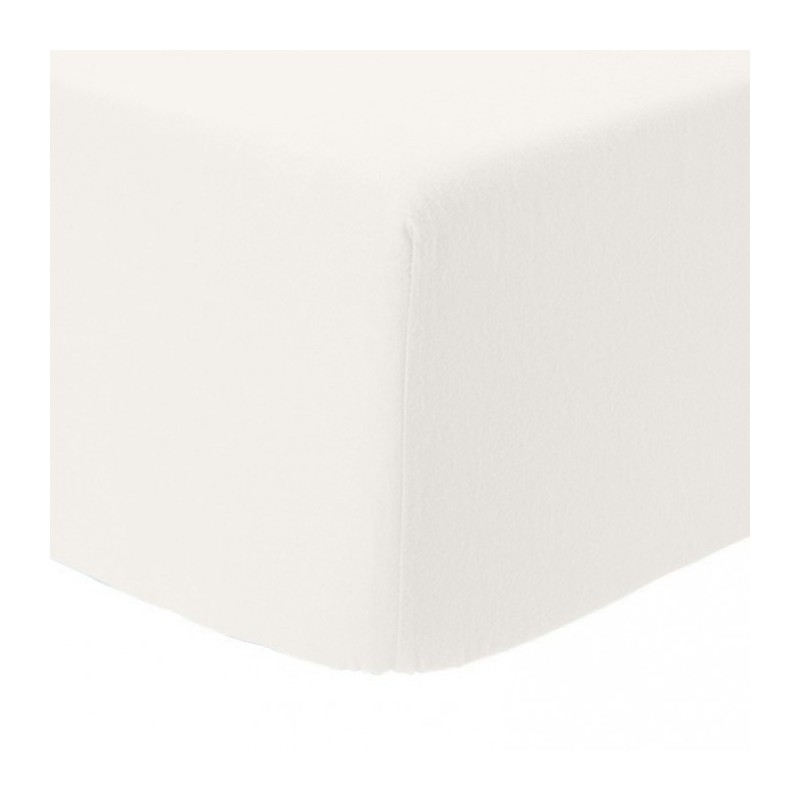Sábanas Bajeras Franela de Algodón Ajustables Beige Sábanas Bajeras Franela de Algodón Ajustables Beige