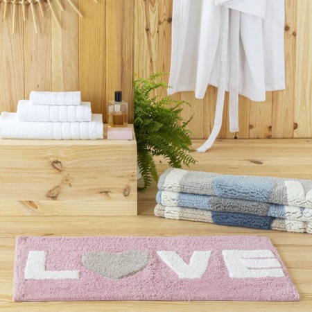 Alfombra de Baño 100% Algodón Love - alfombras