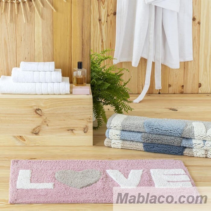 Alfombra de Baño 100% Algodón Love Desde 13,25€