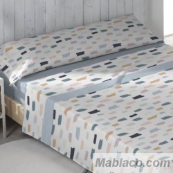 Sabanas 160x200 Juego 4 Piezas-Juego De Cama De Franela Con Funda-Juego De  Ropa De Cama De Felpa Larga Muy CáLida Para Invierno, EdredóN De Franela De