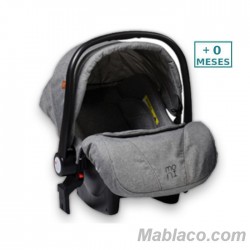 SILLA Auto Coche INTERBABY Mod SELLA se014 Negra I SIZE De 40 a 150cm 0 A  36 KG Giratoria 360º Evolutiva ISOFIX bebe niñoa