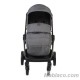 Silla de paseo gris con cubrepies modelo Macan 2 en 1