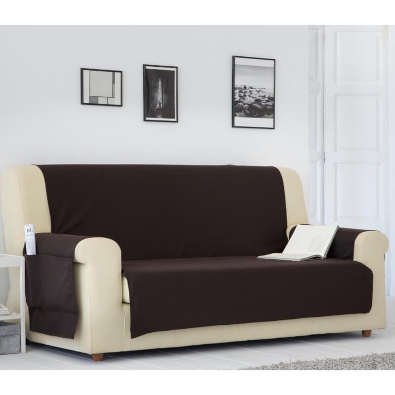 Cubre sofa Beret Marrón Oscuro Ebene