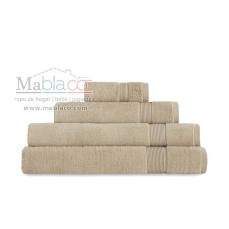 Alfombra de Baño 800gr 100% Algodón Zero Twist 50x70 Beige