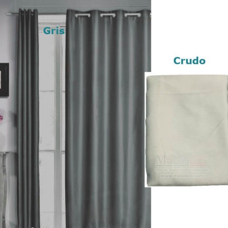 Cortina Lisa Blackout Opaca-Todos los colores