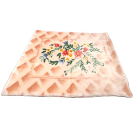 Cojín Terciopelo 101 Salmón 50x70 Royal