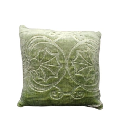 Cojín Terciopelo 141 Verde 50x50 Royal
