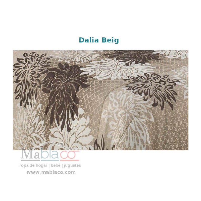 Edredón Comforter Dalia Beige Edredón Comforter Dalia Beige