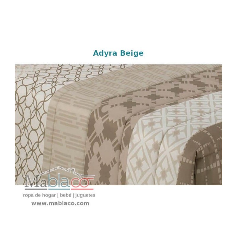 Edredón Nórdico Adyra Beige Edredón Nórdico Adyra Beige