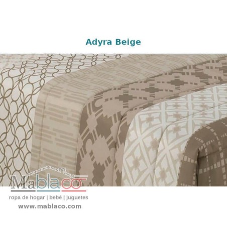 Edredón Nórdico Adyra Beige