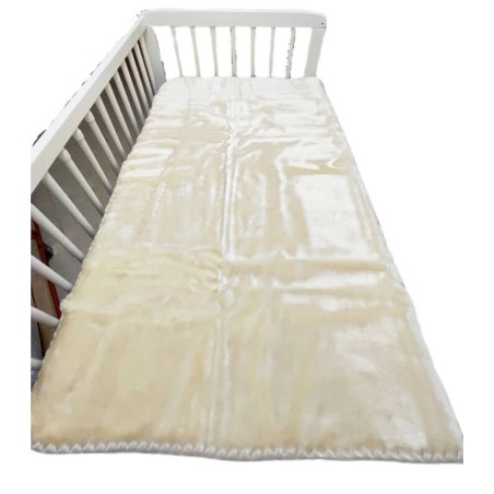 Manta Terciopelo Bebé Royal Beige 