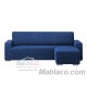 Chaise Longue Elástica Teide Brazo Corto Azul Derecho