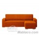 Chaise Longue Elástica Teide Brazo Corto Derecho Naranja