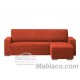 Chaise Longue Elástica Teide Brazo Corto Derecho Teja