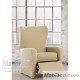 Funda de Sillón Relax Lycra Bielástica Bronx Beige