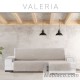 Cubre Chaise Longue Valeria Derecha Crudo