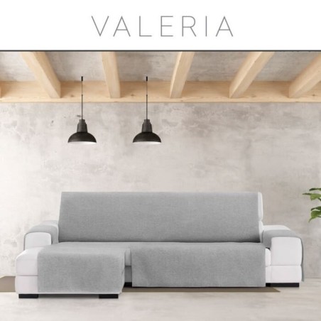 Cubre Chaise Longue Valeria Izquierda Gris