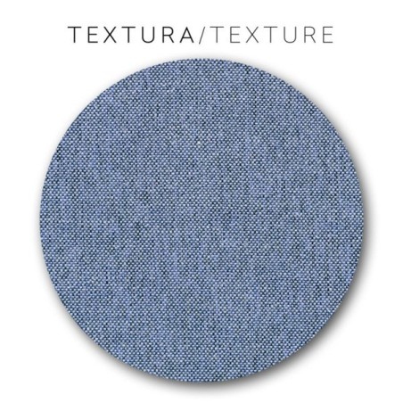 Detalle Tejido Cubre Chaise Longue Valeria Azul