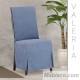 Funda de Silla con respaldo Valeria Azul