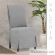 Funda de Silla con respaldo Valeria Gris