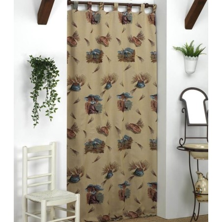 Cortina Alpujarreña Trigo con Trabillas