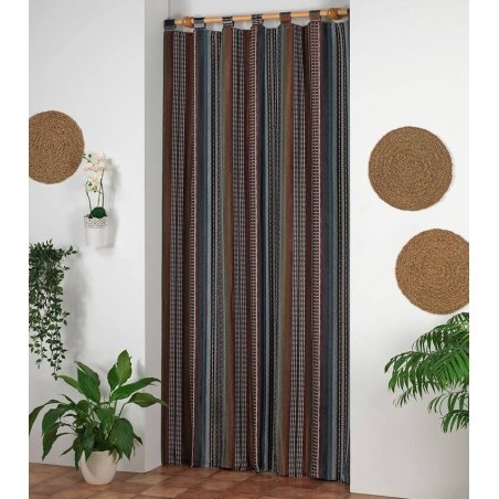 Cortina Alpujarreña Rayas con Trabillas