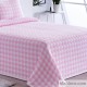 Detalle Colcha Jacquard Reversible Lenzo Rosa