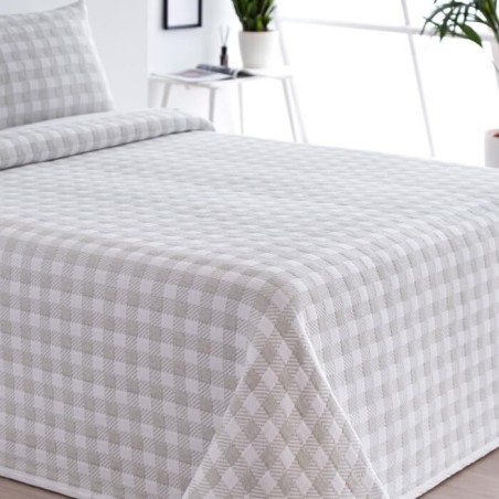 Colcha Jacquard Reversible Lenzo Perla Barceló