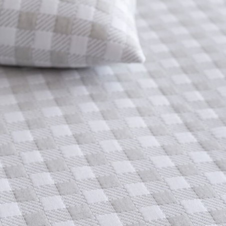 Colcha Jacquard Reversible Lenzo Perla Barceló