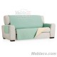 Cubre Sofá Acolchado Reversible Couch Cover Menta - Beige Belmarti