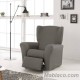 Funda de Sillón Relax Elástica Berta Gris