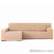 Funda Sofá Chaise Longue Troya Brazo Largo Izquierdo Beige