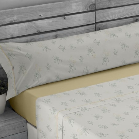 Juego de Sábanas Vairy Verde Estela 100% Algodón