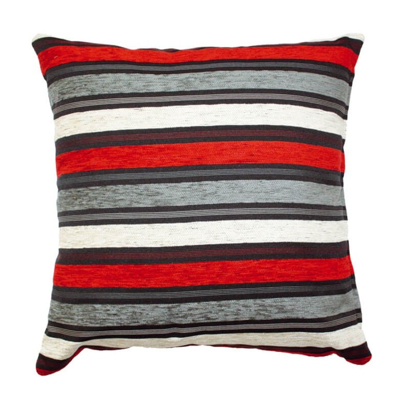 Funda de Cojín Jacquard Purpel Reig Marti color rojo