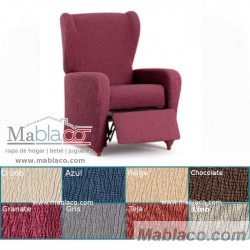 Funda de Sillón Relax Elástica Troya 8 colores